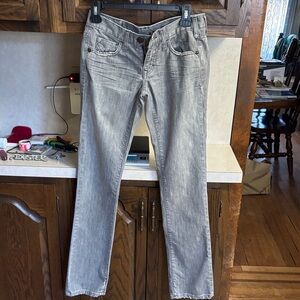 Sold!!A/X Armani Exchange Women's Size 2 Reg 32 Inseam Black Stone Washed Jeans